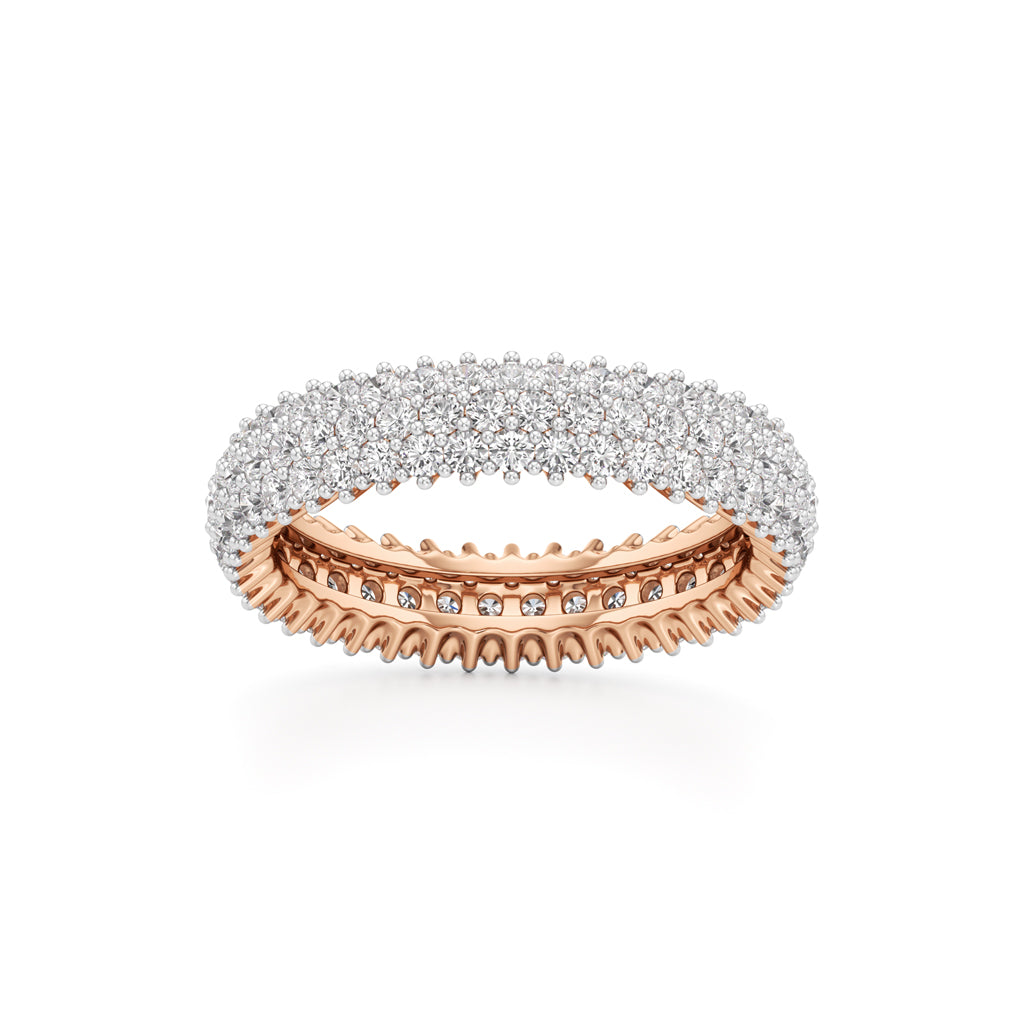 Wide Lumire Diamond Eternity Band