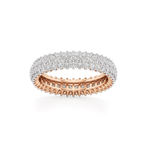 Wide Lumire Diamond Eternity Band