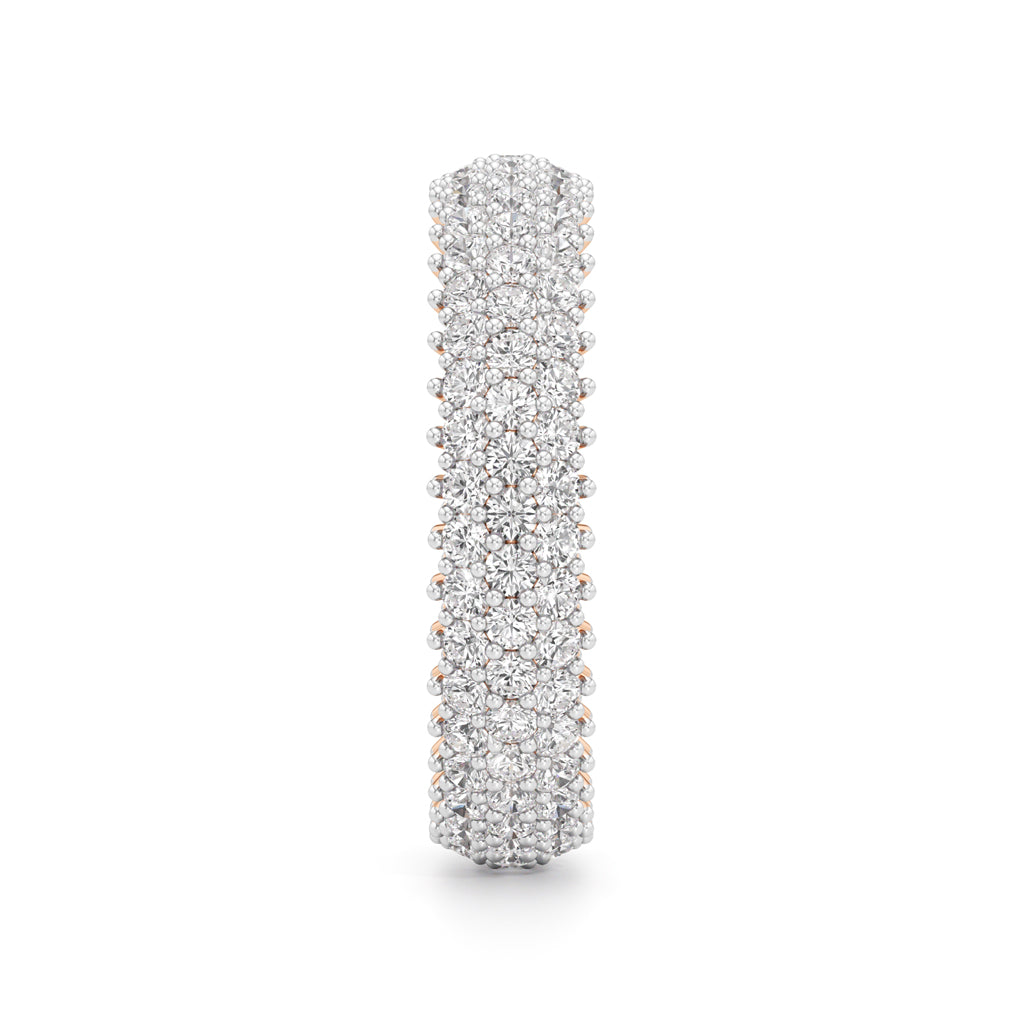 Wide Lumire Diamond Eternity Band