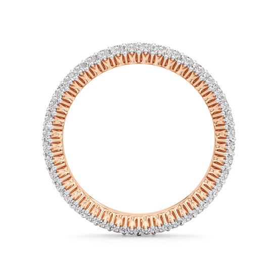 Wide Lumire Diamond Eternity Band
