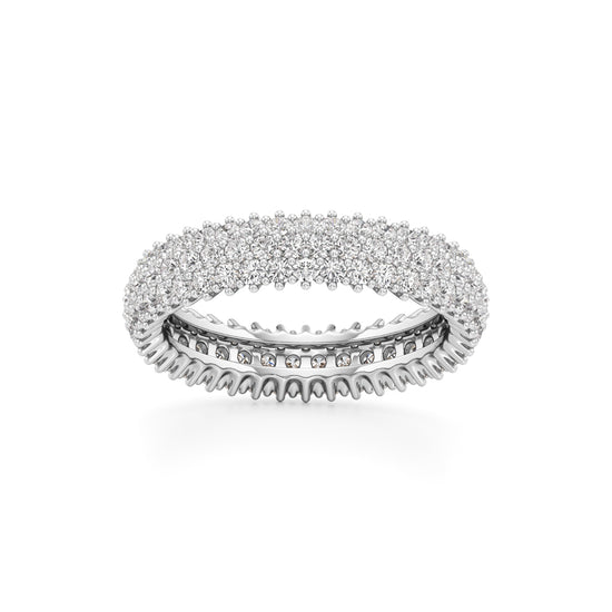 Wide Lumire Diamond Eternity Band