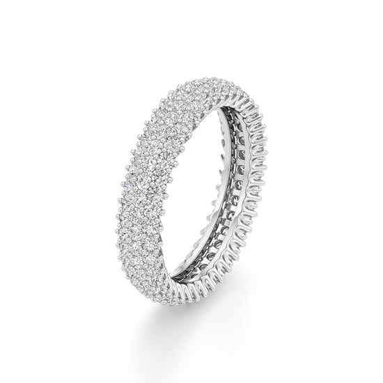 Wide Lumire Diamond Eternity Band