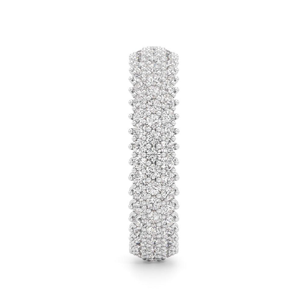Wide Lumire Diamond Eternity Band
