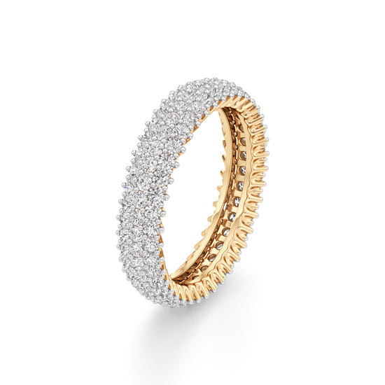 Wide Lumire Diamond Eternity Band