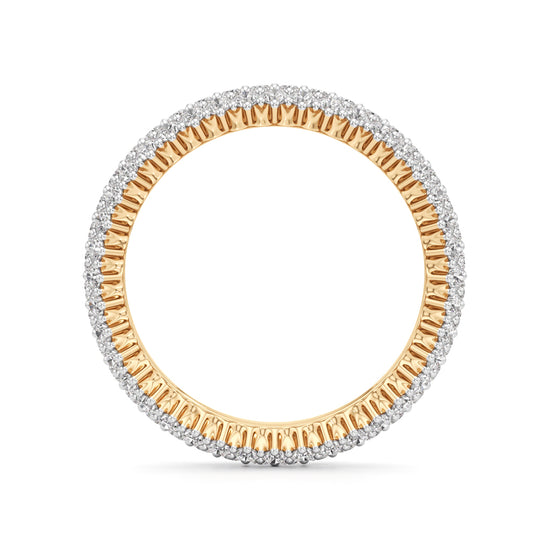Wide Lumire Diamond Eternity Band