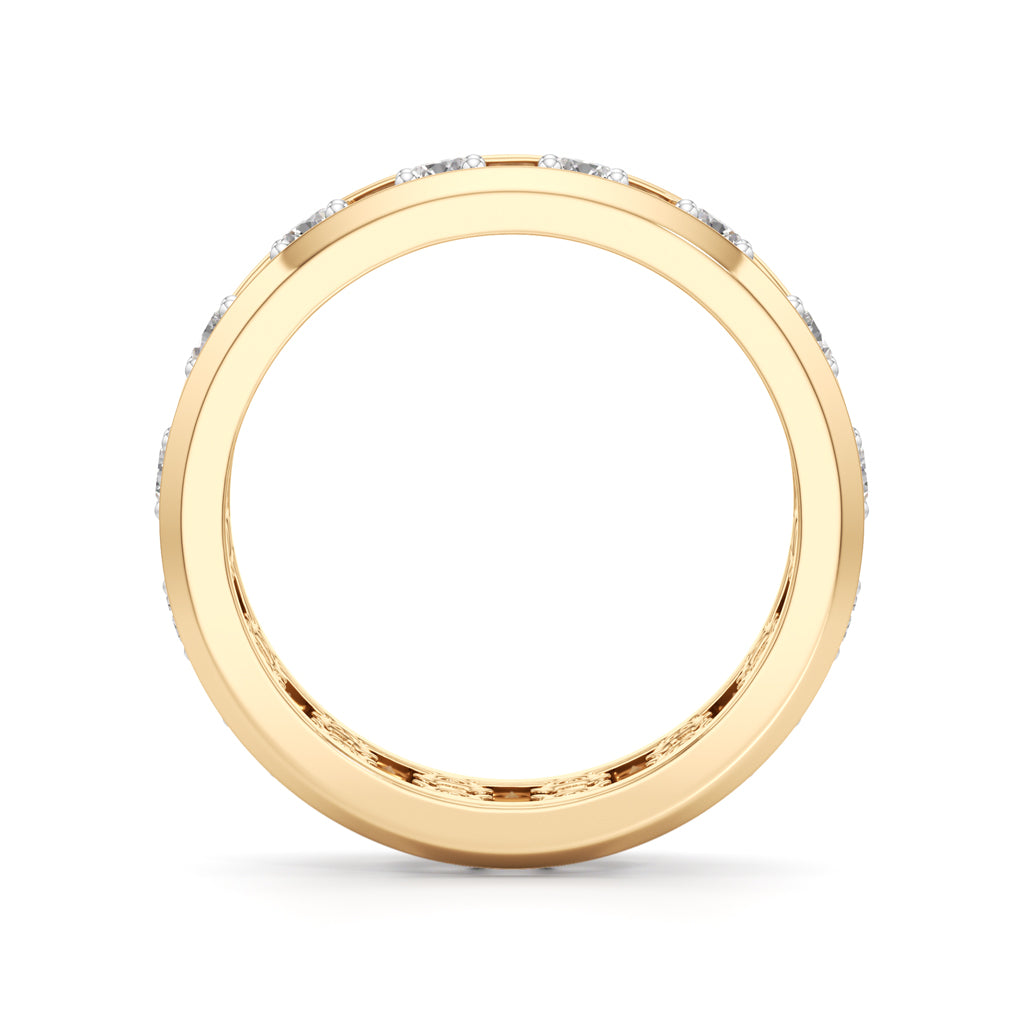 MultiRow Diamond OpenWork Ring