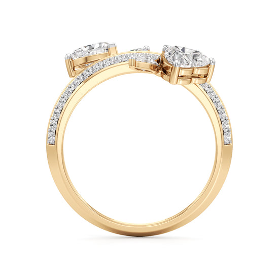 Ethereal Blossom Diamond Cluster Ring