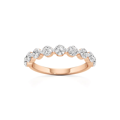 Classic SevenStone Diamond Band