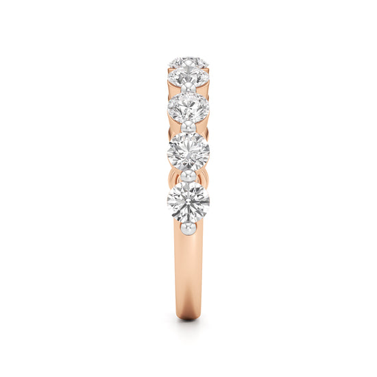 Classic SevenStone Diamond Band