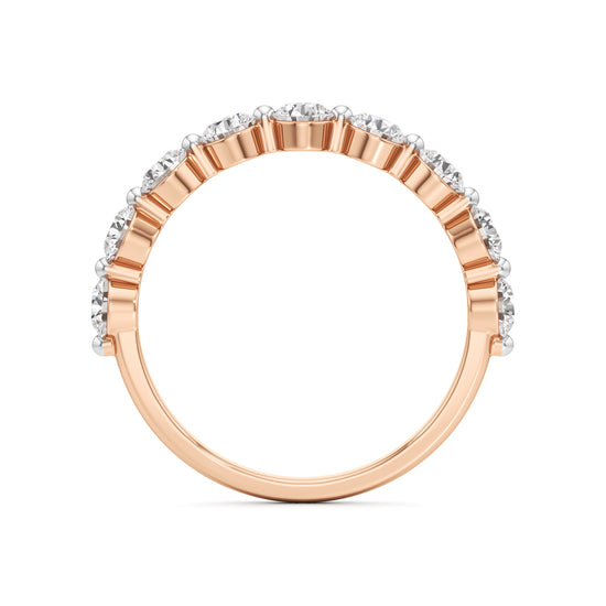 Classic SevenStone Diamond Band