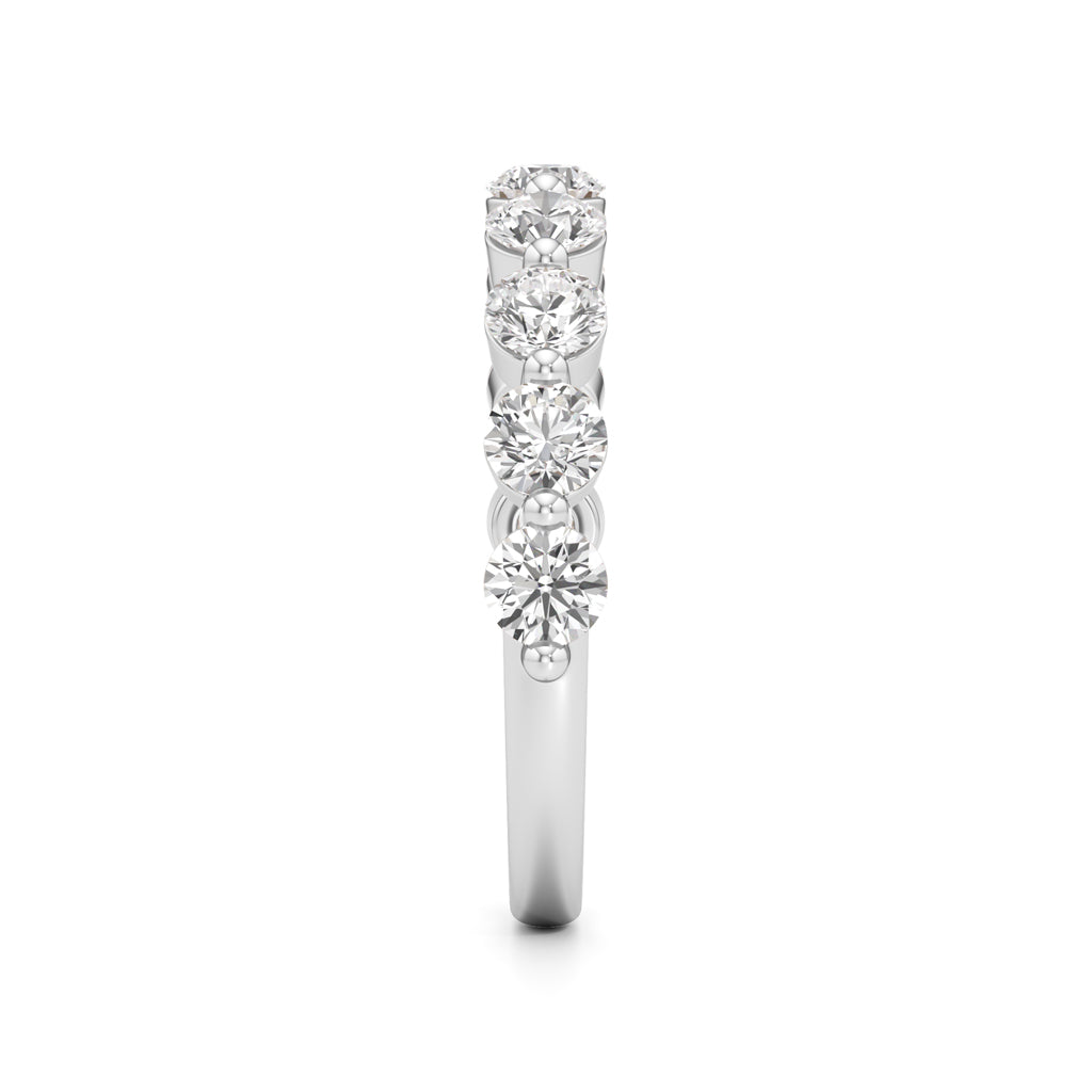 Classic SevenStone Diamond Band