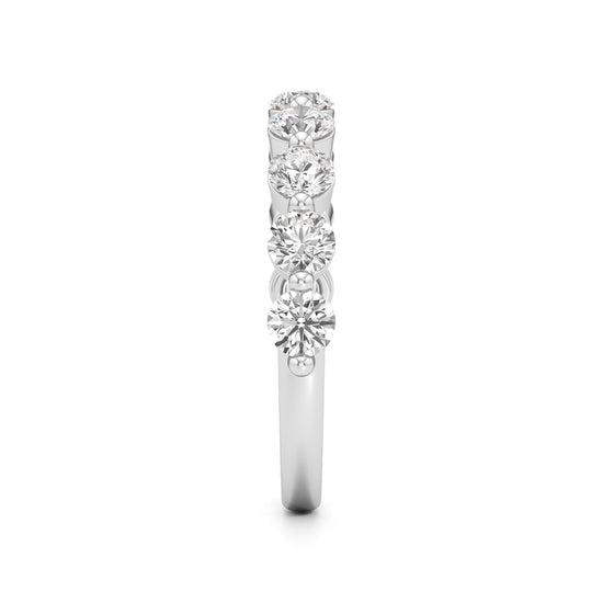 Classic SevenStone Diamond Band