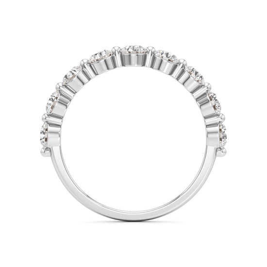Classic SevenStone Diamond Band