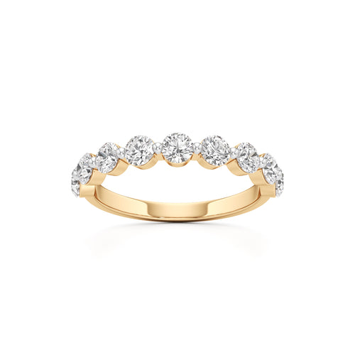 Classic SevenStone Diamond Band