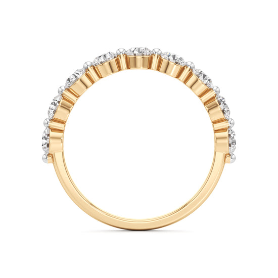 Classic SevenStone Diamond Band