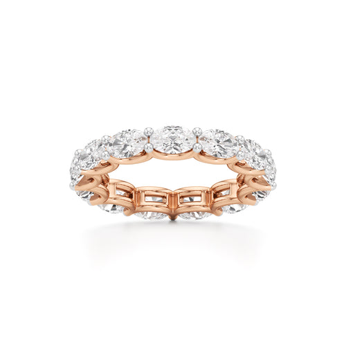 Eterna Classic Oval Diamond Band