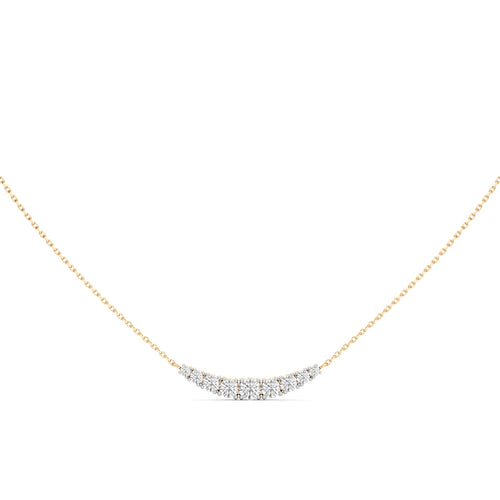 Nerissa Bar Round Cut Casual Pendant