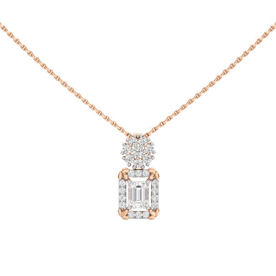 Valencia Halo Style Fancy Pendant
