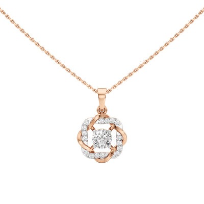 Gianella Braided Round Cut Casual Pendant