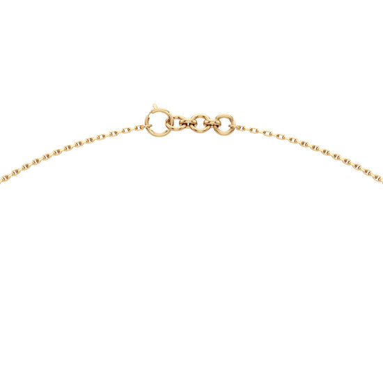 Kiana Bezel Set Round Cut Delicate Pendant