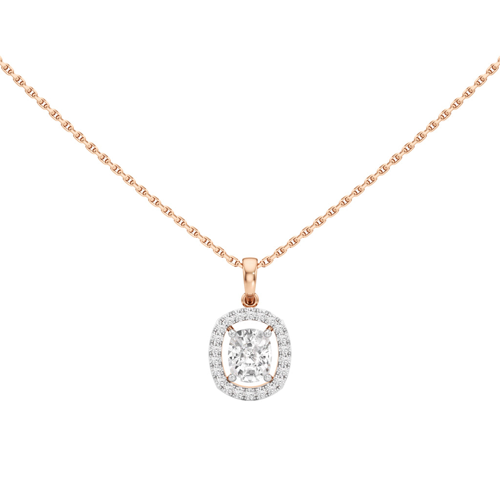0.25Ct Round Shape Delicate Pendants