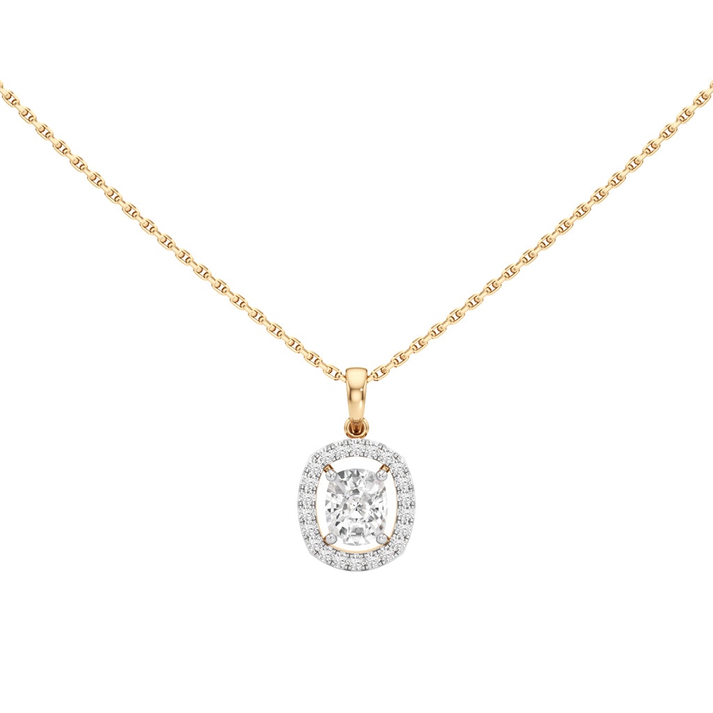 0.25Ct Round Shape Delicate Pendants