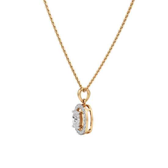 0.25Ct Round Shape Delicate Pendants