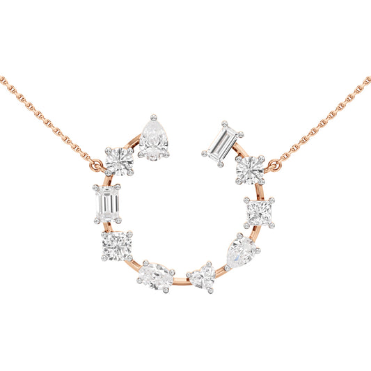 Naomi 2.50Ct Unique Shape Fancy Pendant