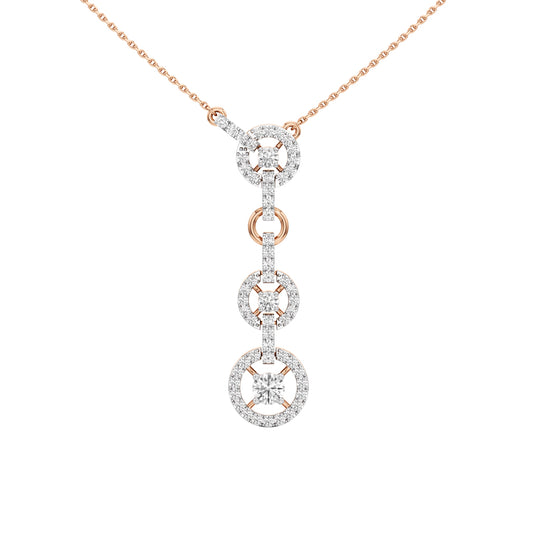 Bianca Round Cut Fancy Pendant