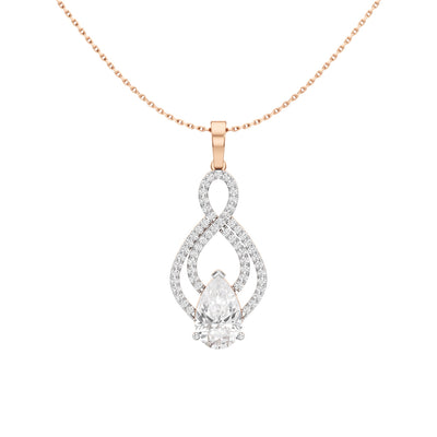 2.75Ct Round Shape,Fancy Pendants