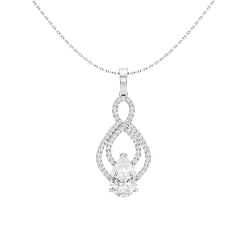 2.75Ct Round Shape,Fancy Pendants