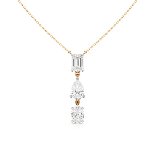 Nina 4.5Ct Varoius Cut Fancy Pendant