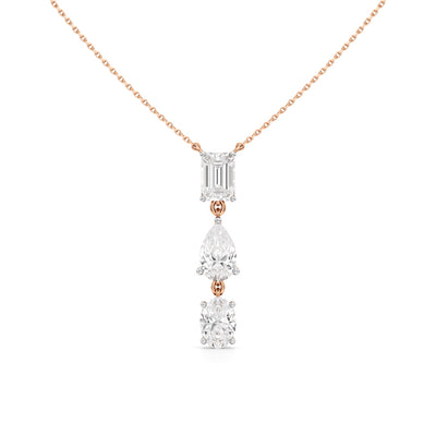 Nina 4.5Ct Varoius Cut Fancy Pendant