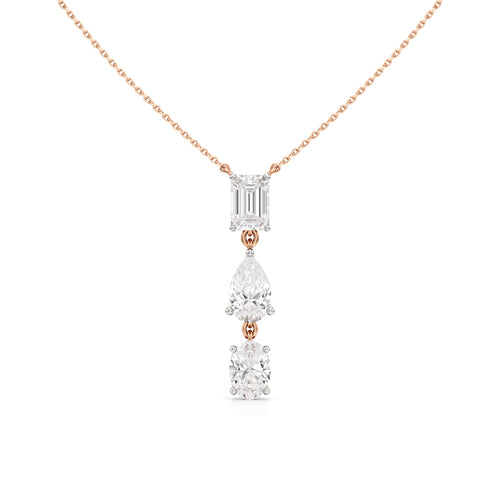 Nina 4.5Ct Varoius Cut Fancy Pendant