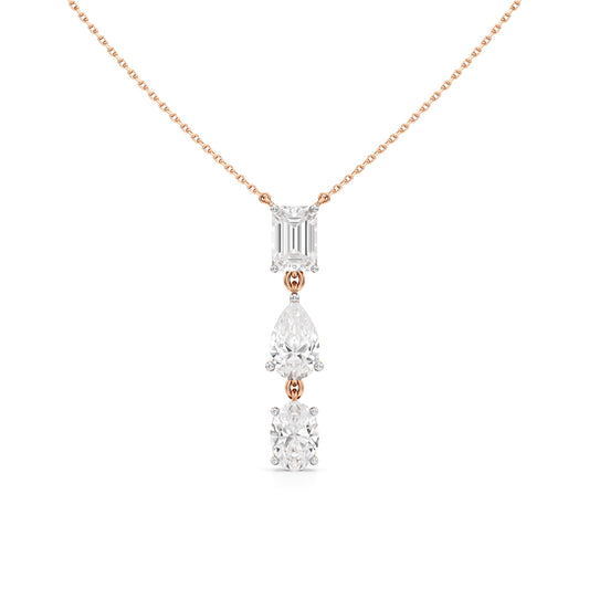 Nina 4.5Ct Varoius Cut Fancy Pendant