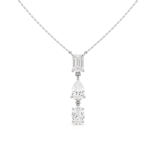 Nina 4.5Ct Varoius Cut Fancy Pendant