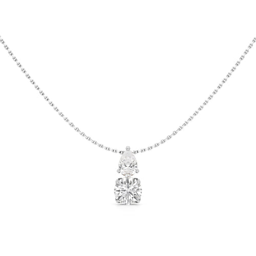 1.50Ct Round Shape Gold Fancy Pendant