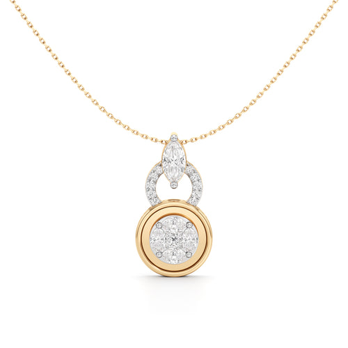 1.75Ct Round Glow Casual Pendant