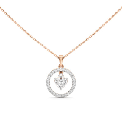 1.00 Ct Fancy Mirage Pendant
