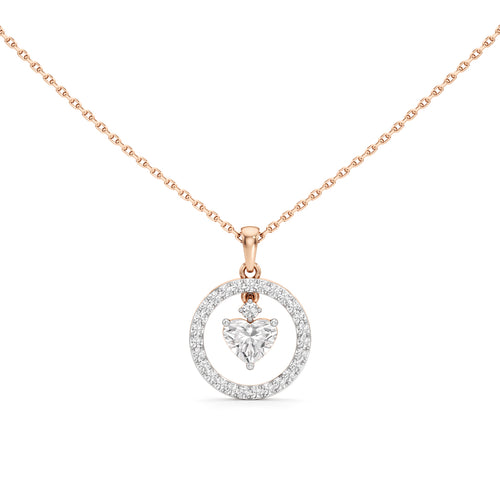 1.00 Ct Fancy Mirage Pendant