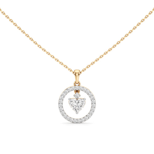 1.00 Ct Fancy Mirage Pendant