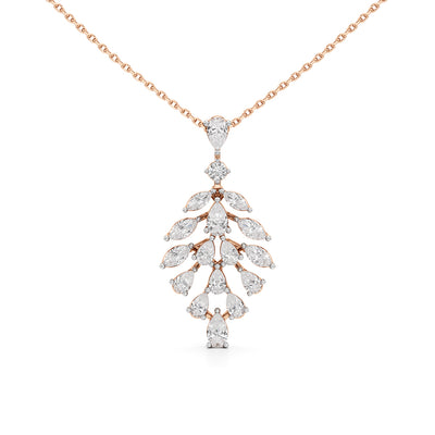 2.30Ct Pear Shape Fancy Pendant
