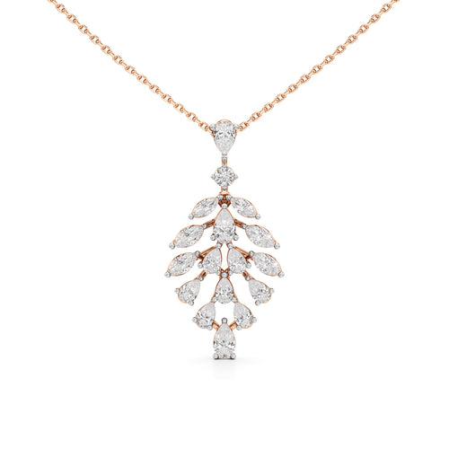 2.30Ct Pear Shape Fancy Pendant