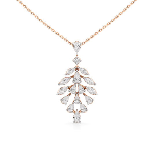 2.30Ct Pear Shape Fancy Pendant