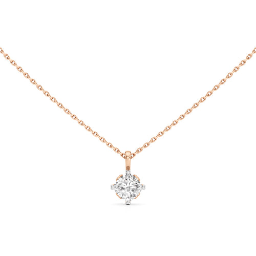 1.00 Ct Cushion Serene Pendant