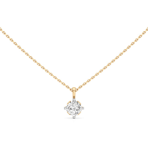 1.00 Ct Cushion Serene Pendant