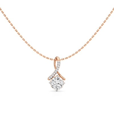 1.50 Ct Fancy Glimmer Pendant
