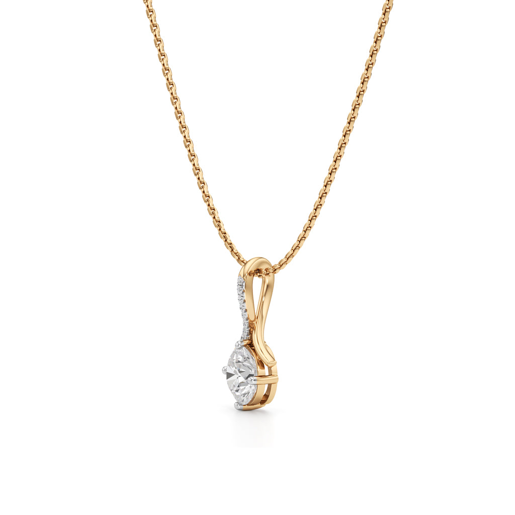 1.50 Ct Fancy Glimmer Pendant