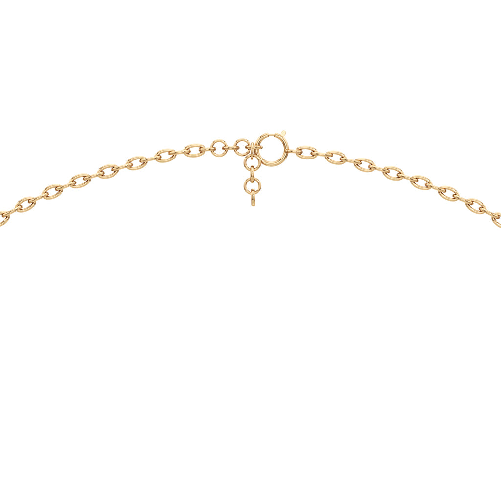1.00Ct Iconic Eye-Shaped Gold Fancy Pendant