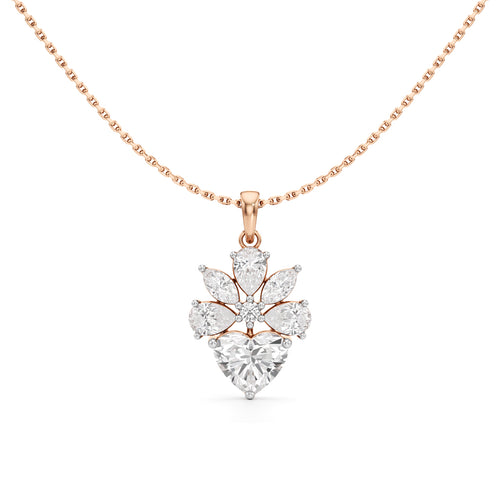 3.75 Ct Luxe Fancy Diamond Pendant